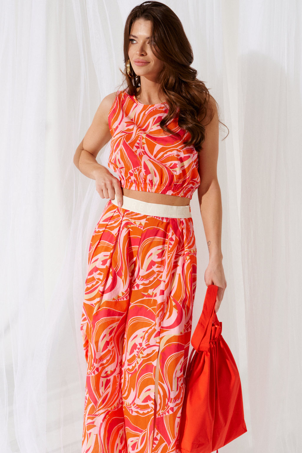 Комплект 2-х предметный (топ+брюки) - Elletto фото 5