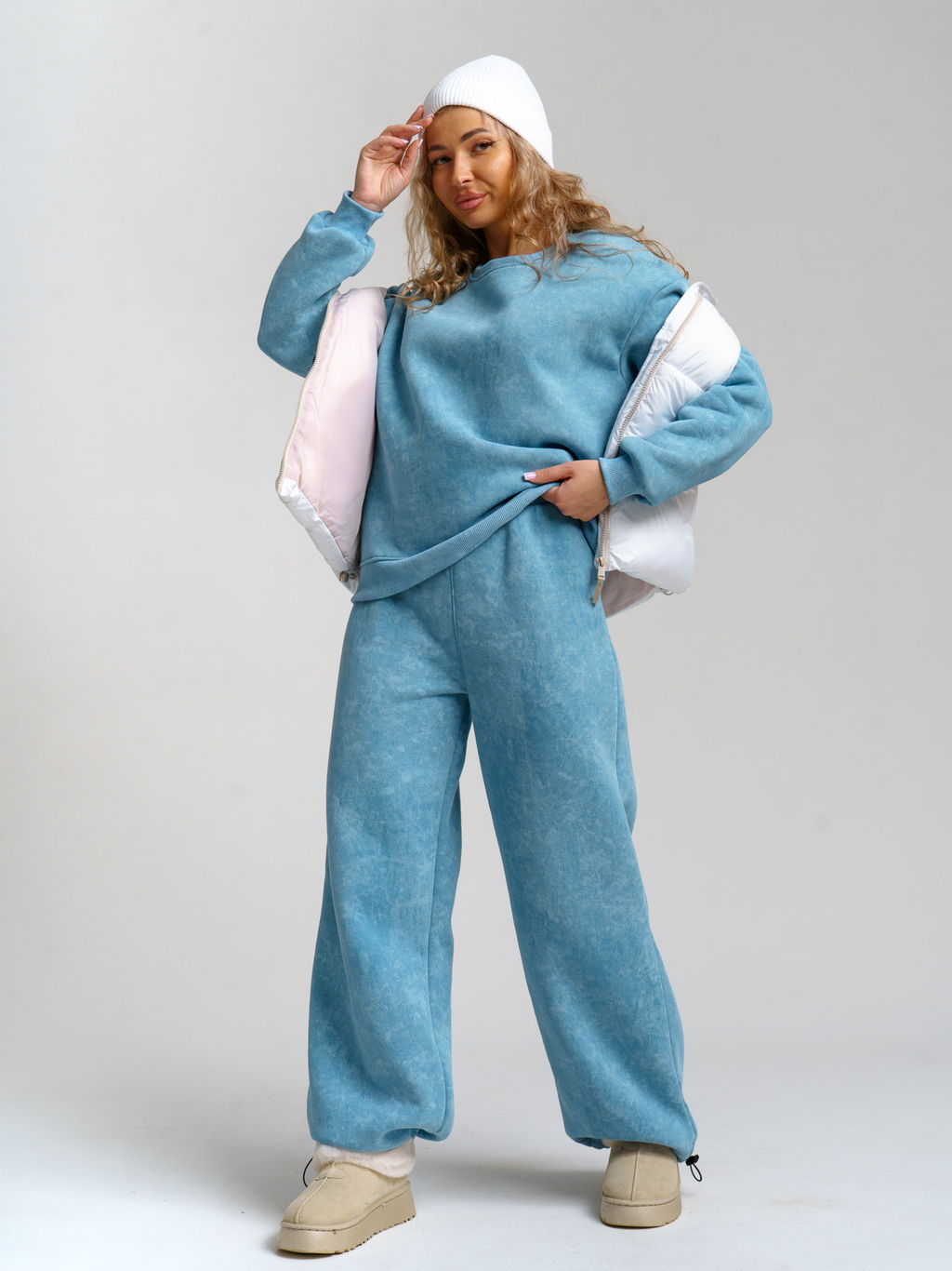 983 Костюм "Голубой/винтаж"