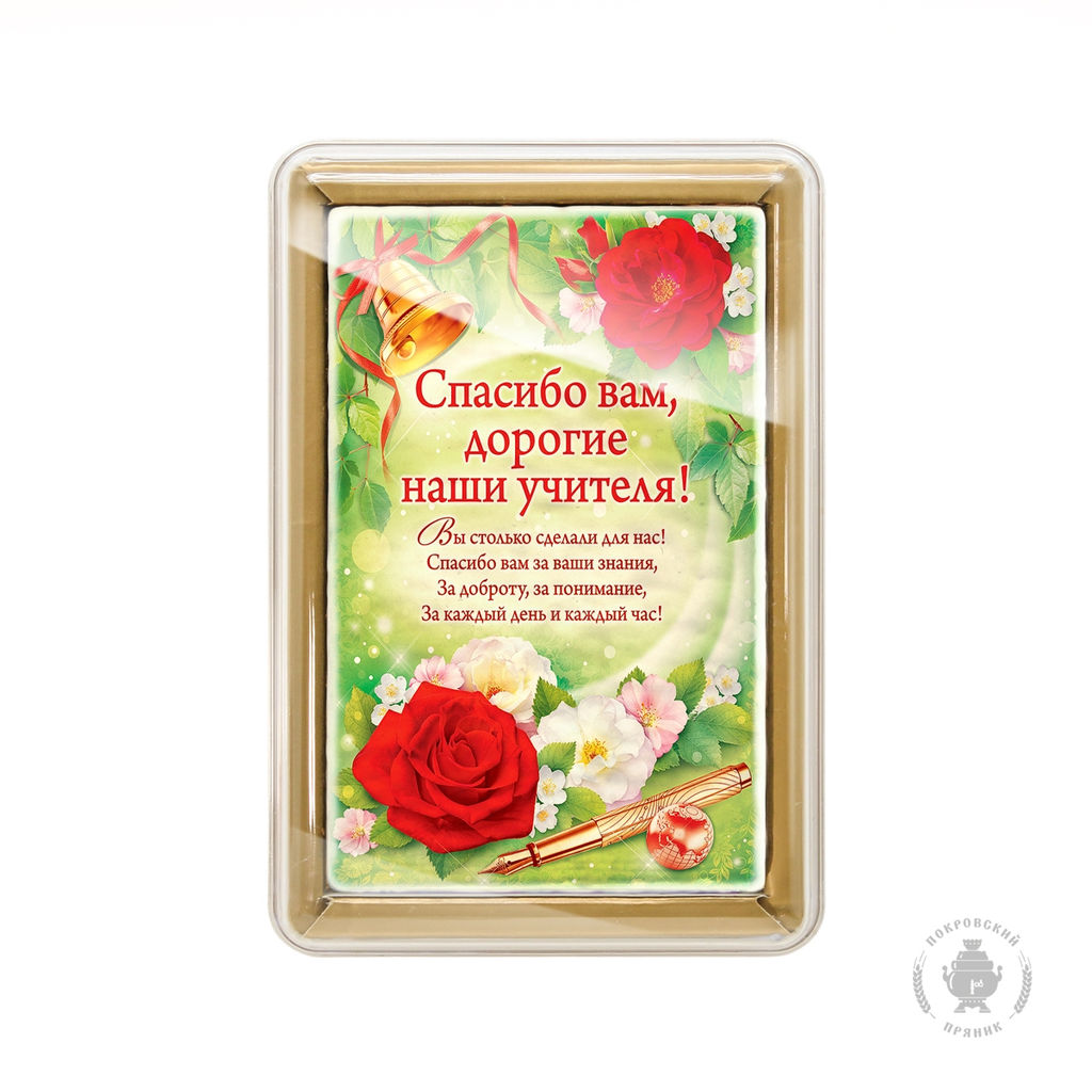 Спасибо Вам дорогие наши учителя (140 гр)