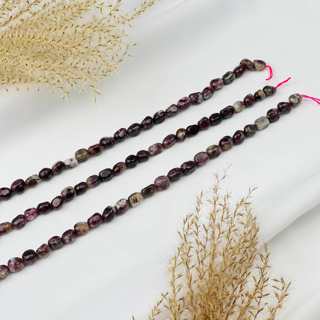 Бусины для украшений из розового Турмалина