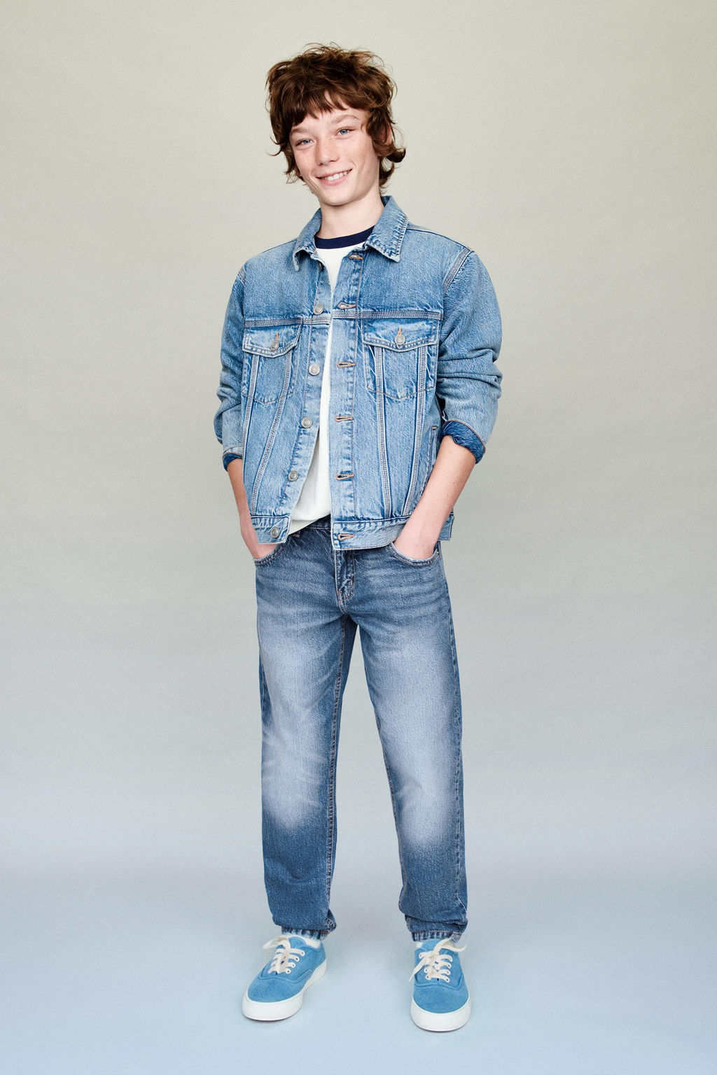 SLIM FIT JEANS - Zara фото 5