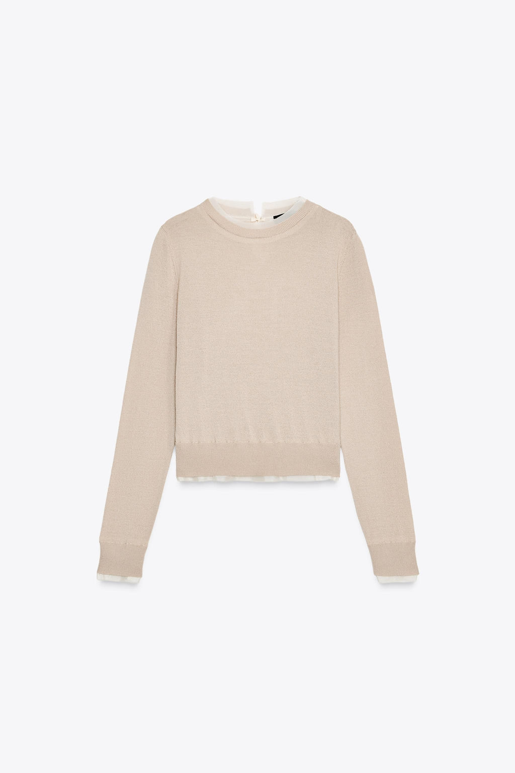 WOOL BLEND KNIT SWEATER - Zara фото 6