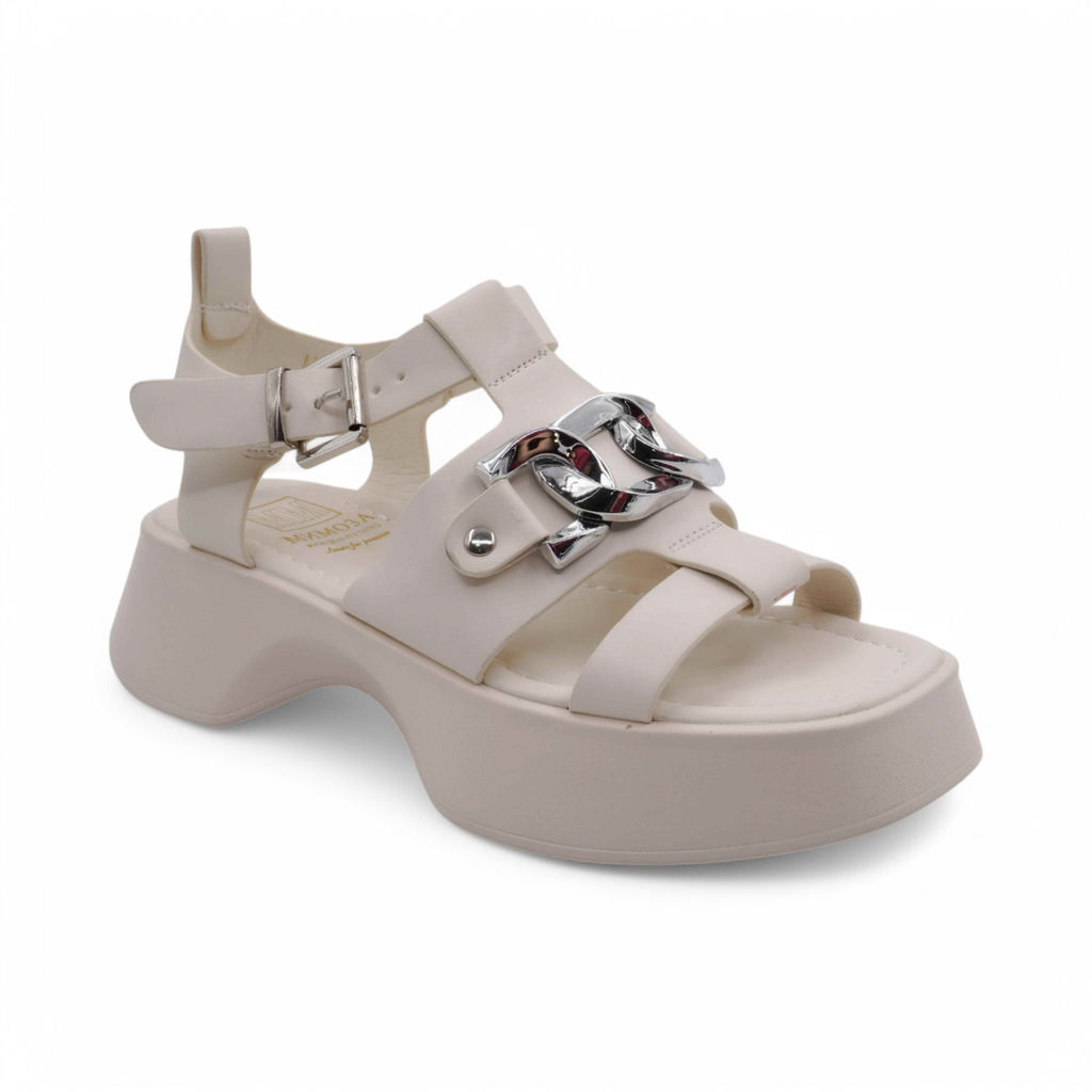 Босоножки А12-3 белые