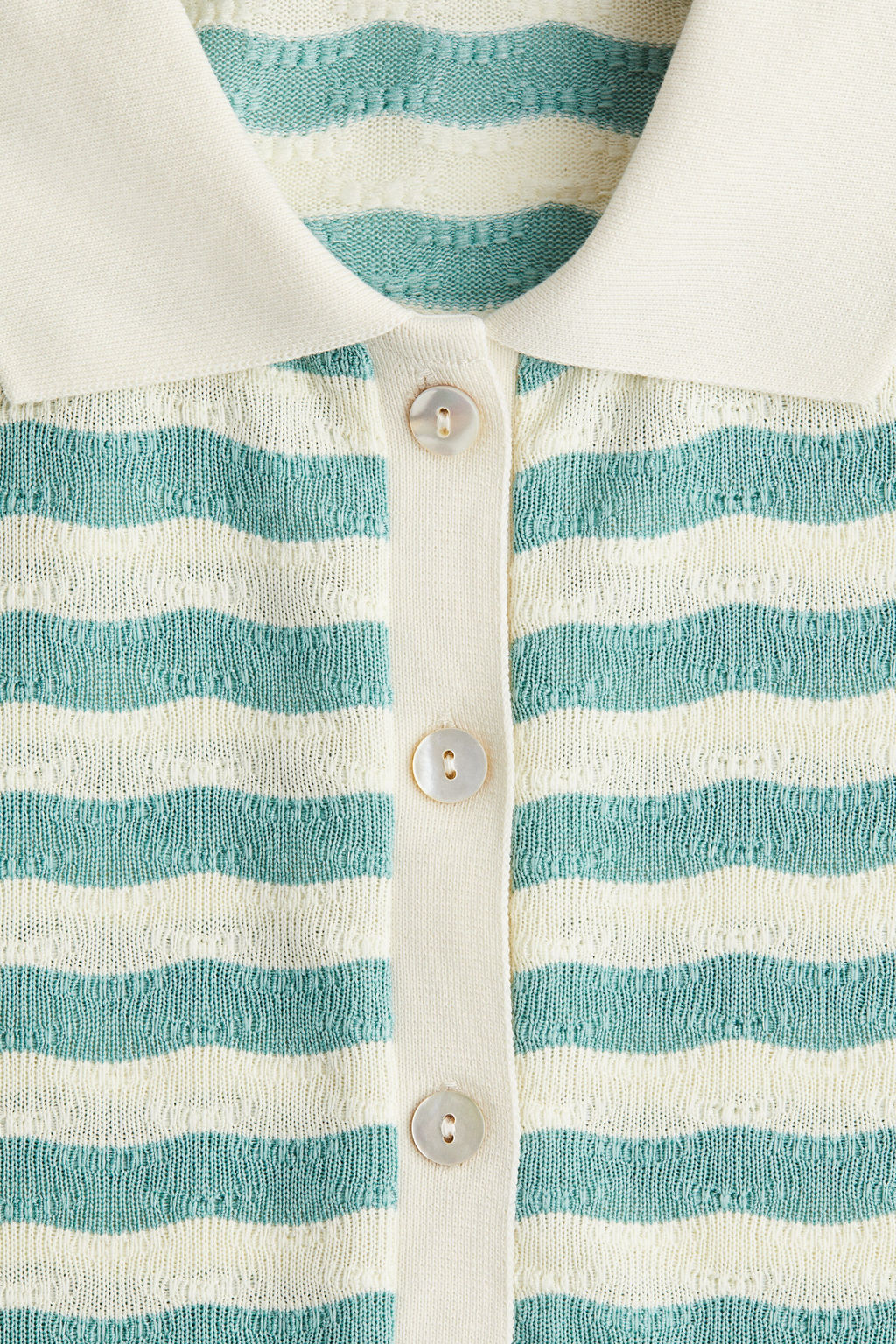 Polo en punto con textura - H&m фото 6
