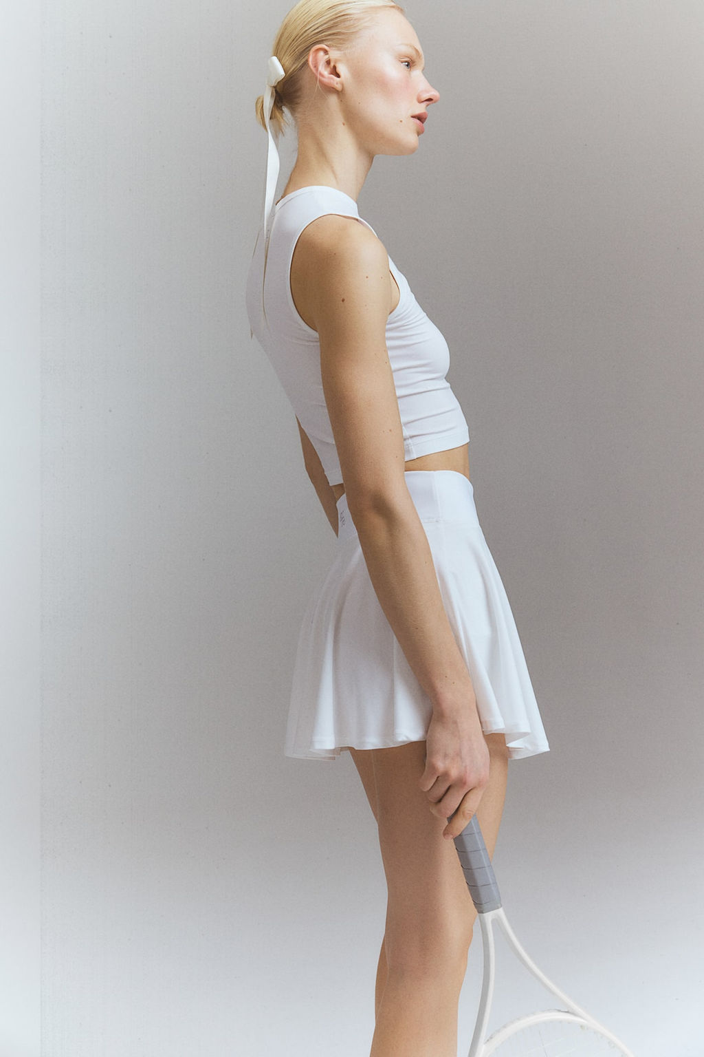 Top de deporte cropped en DryMove - H&m фото 7