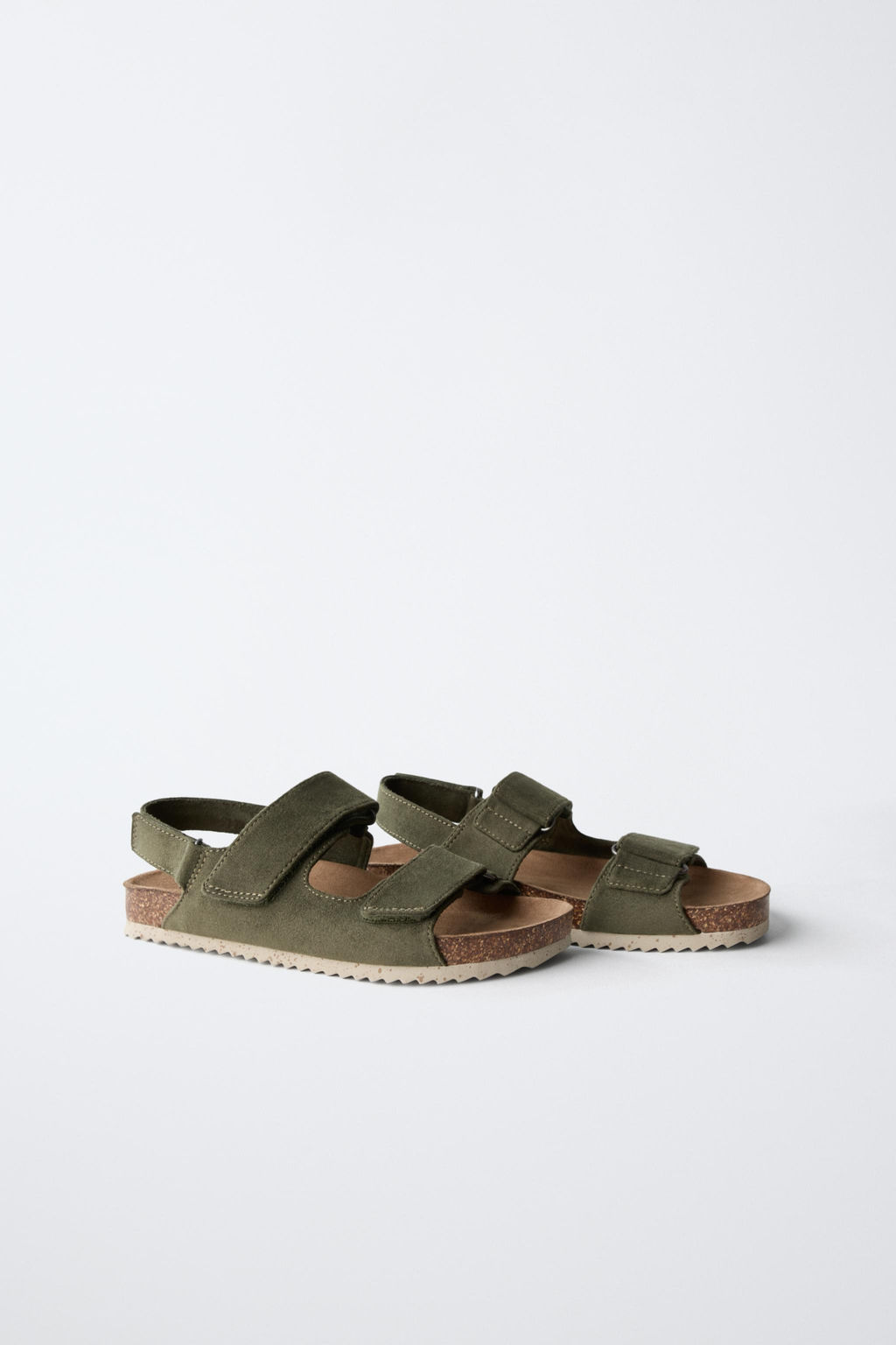 SANDALIA HEBILLAS / Verde Caqui - Zara фото 2