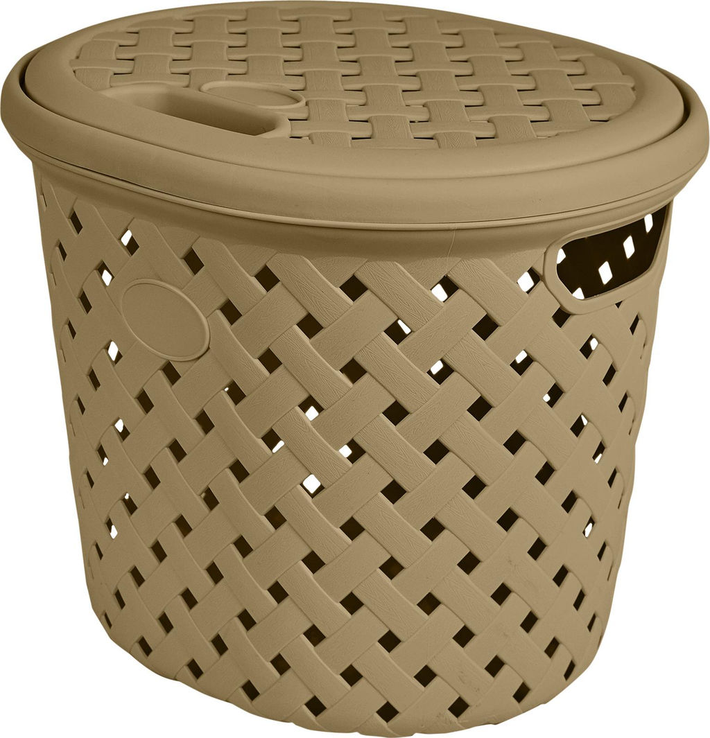 Корзина для белья РОГОЖКА, Rattan 14 л арт.KL4088