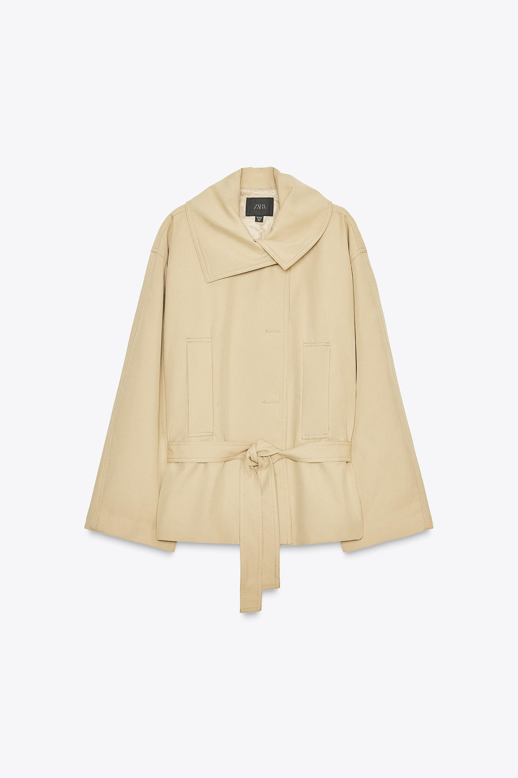 BELTED TRENCH COAT