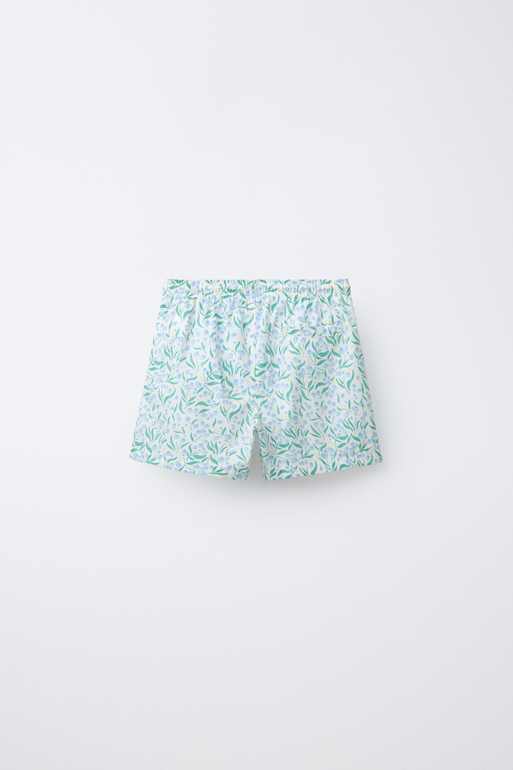 6-14 A?OS/ BERMUDA BA?O ESTAMPADO HOJAS / Crudo - Zara фото 3