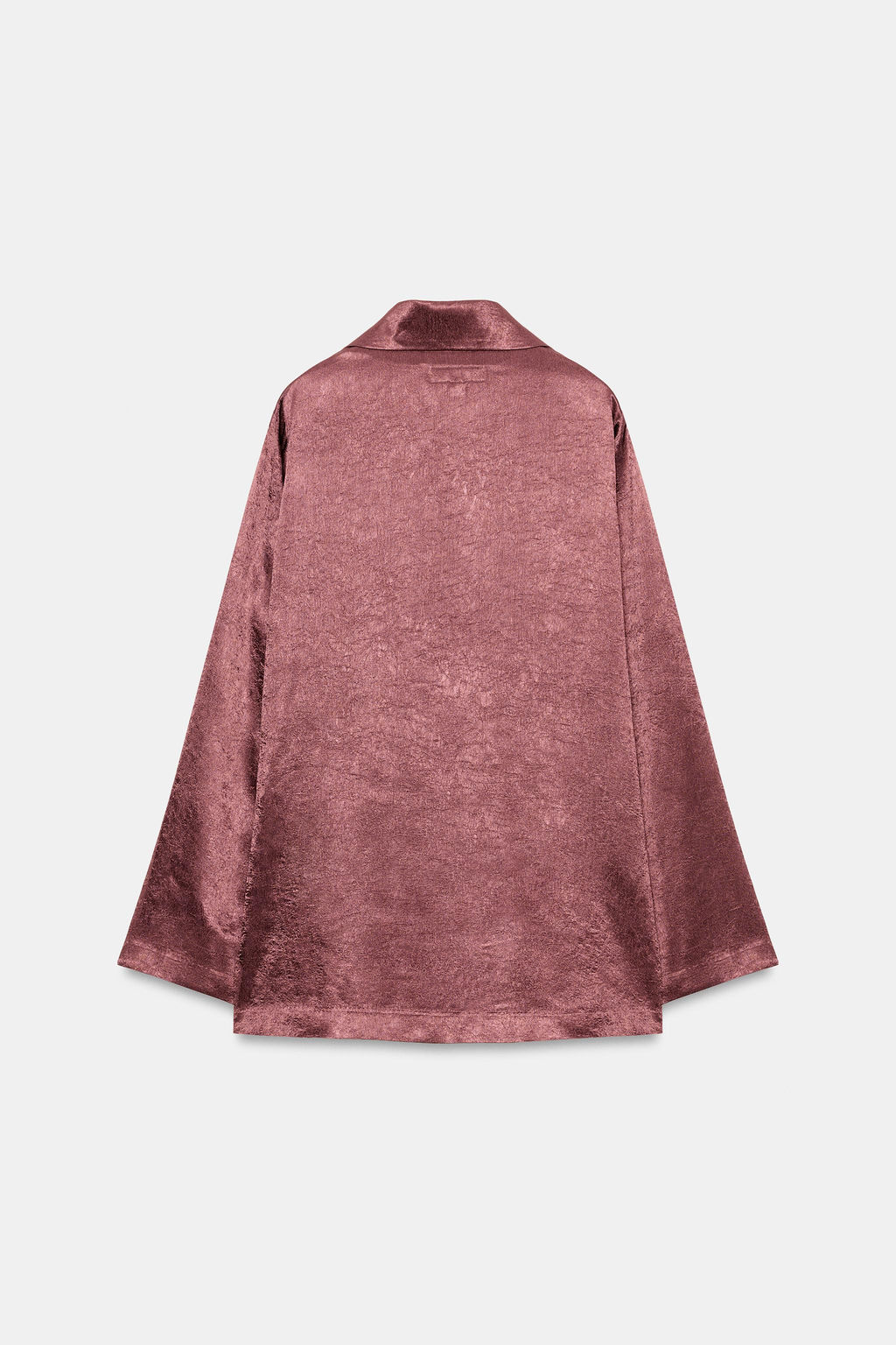 BLAZER FLUIDA EFECTO ARRUGADO / breva - Zara фото 6