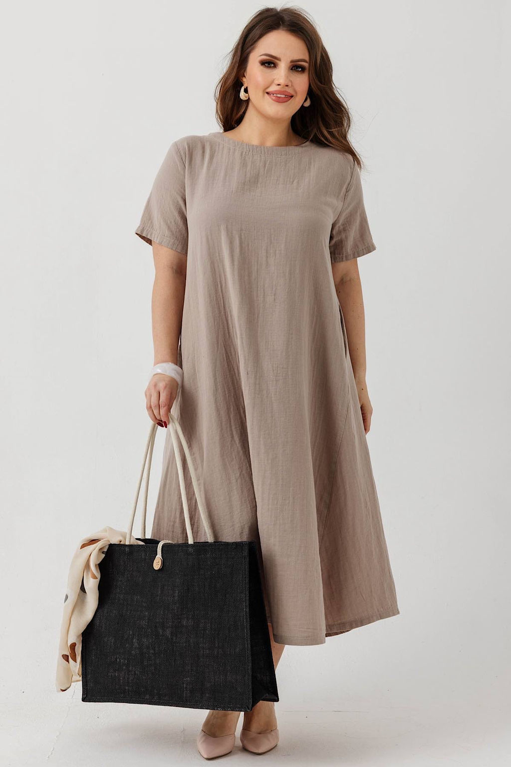 Платье 8808М/01/Серый