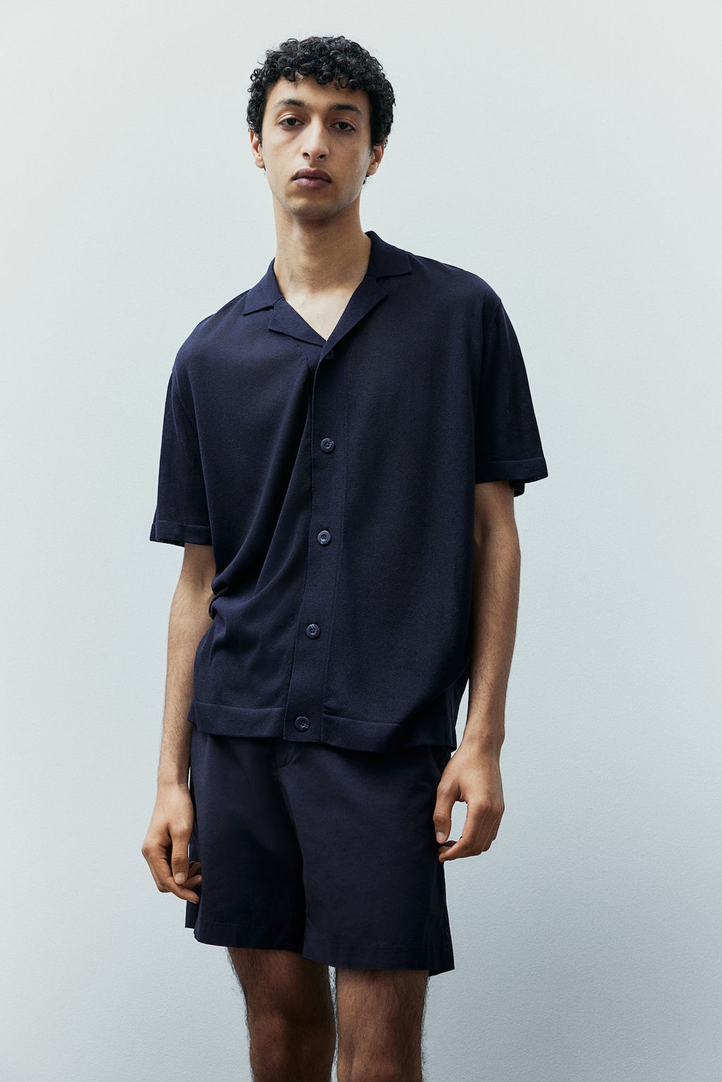 Camisa resort de punto Regular Fit - H&m фото 2