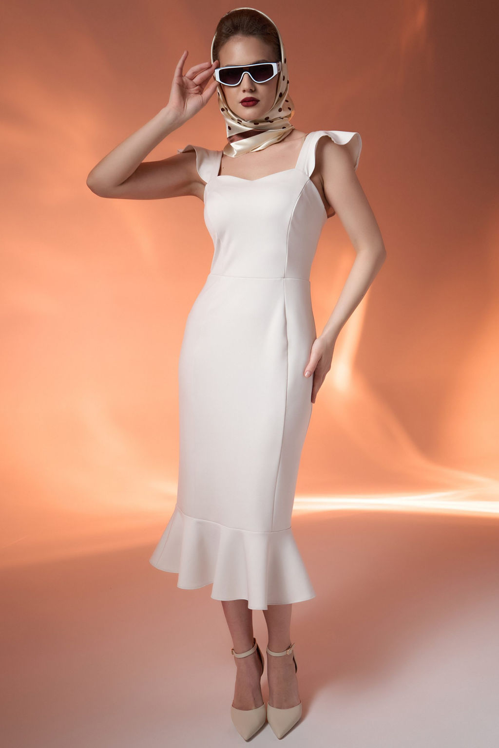 Платье Жадор (молочный) - Эльза фото 2