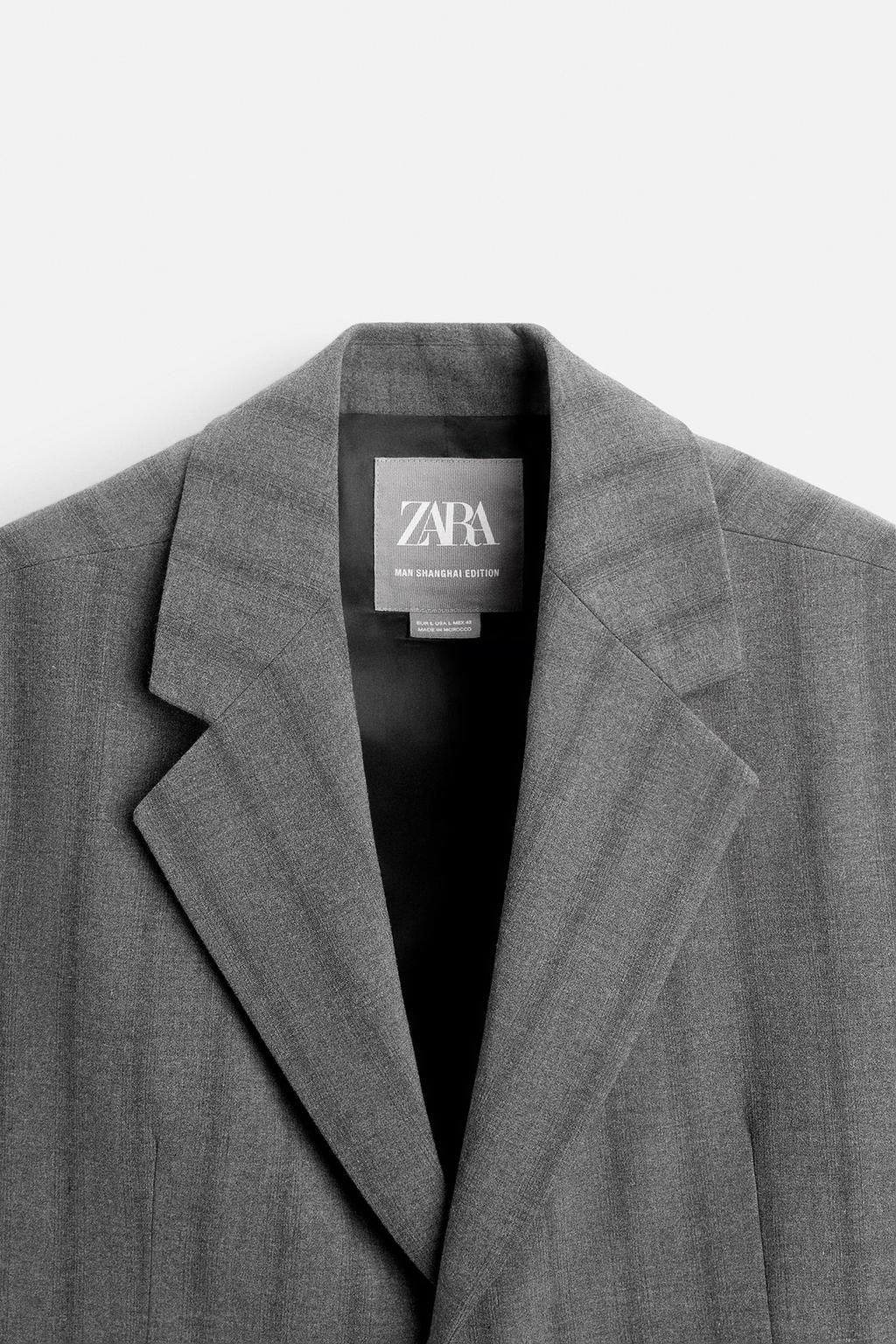 STRIPED SUIT BLAZER - Zara фото 9