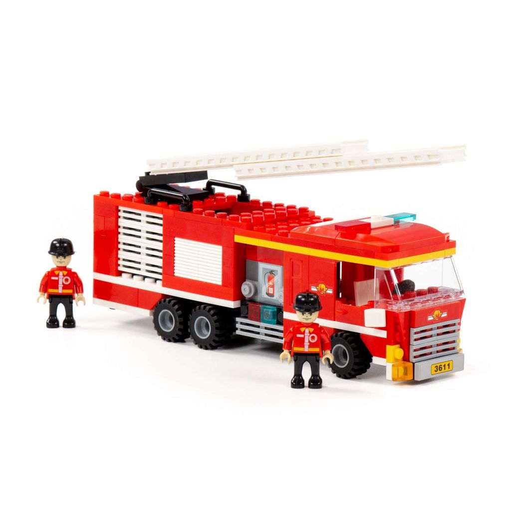 Конструктор Классик Пожарная служба-3 (228 элементов) (в коробке) - Полесье фото 5
