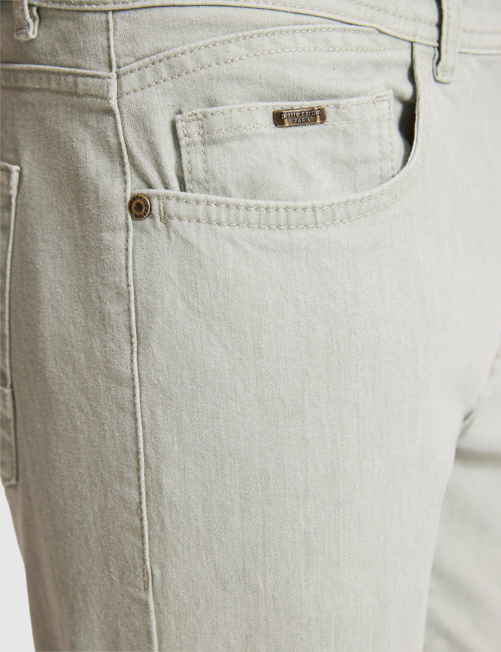 Haki Slim Fit Jean Pantolon