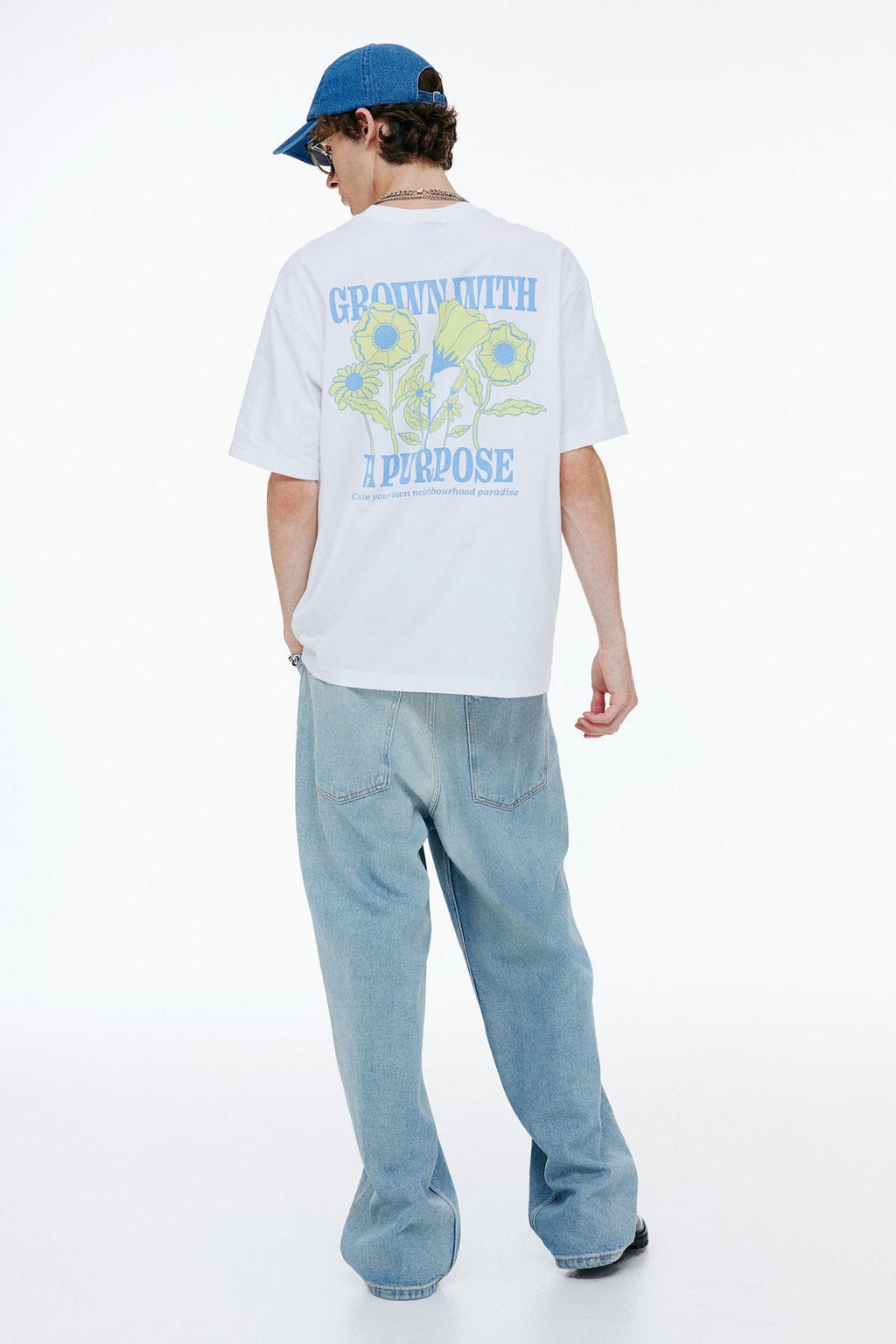 Camiseta con motivo estampado Loose Fit - H&m фото 4