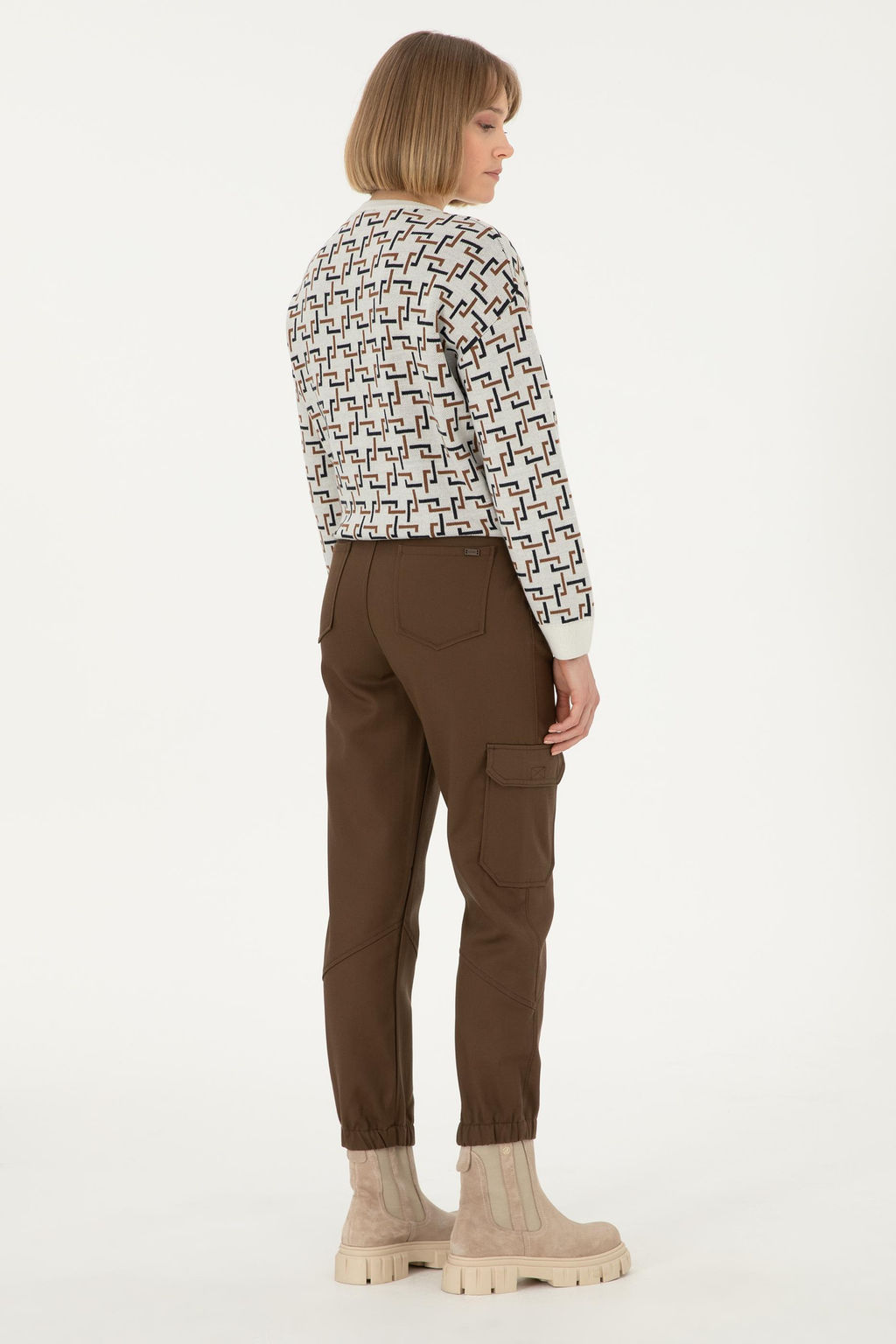 Женские брюки из кокосовой ткани Неожиданная скидка в корзине - U.s. polo assn фото 4