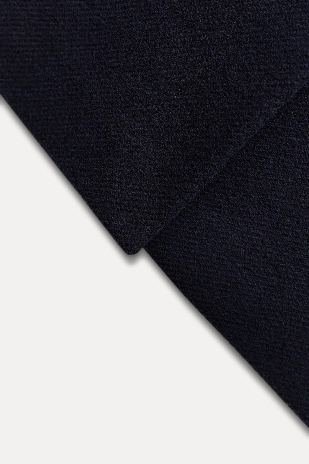 DOUBLE-BREASTED WOOL BLEND COAT ZW COLLECTION - Zara фото 6