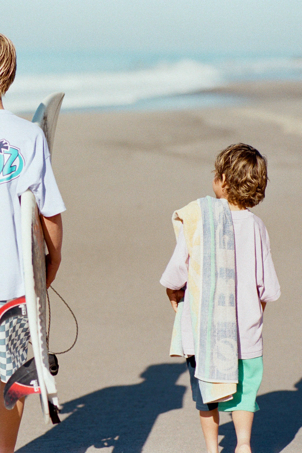 BERMUDA LOGO FELPA COLOR BLOCK / Azul / Verde - Zara фото 6