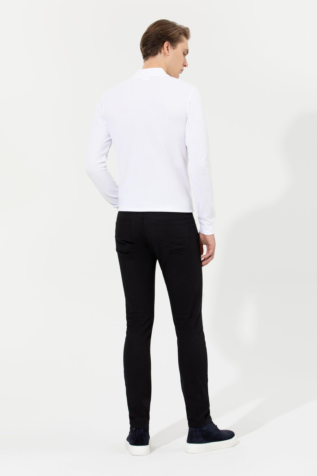 U. S. Polo Assn / Мужские черные брюки из плотной ткани - U.s. polo assn фото 18