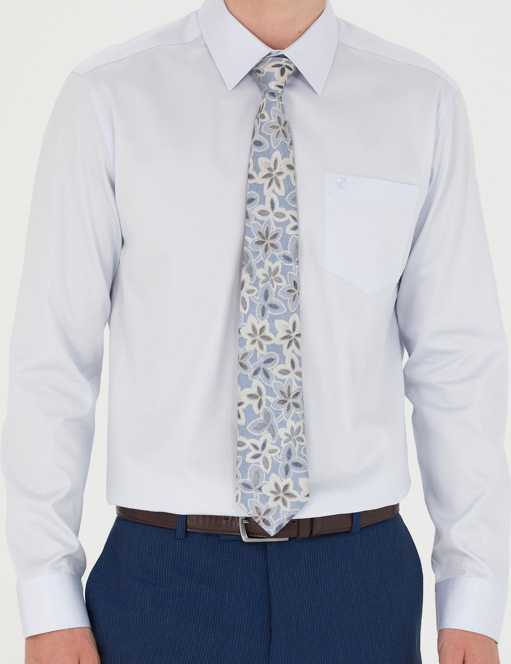 A__k Mavi Regular Fit Uzun Kollu Basic G_mlek - Pierre cardin фото 13