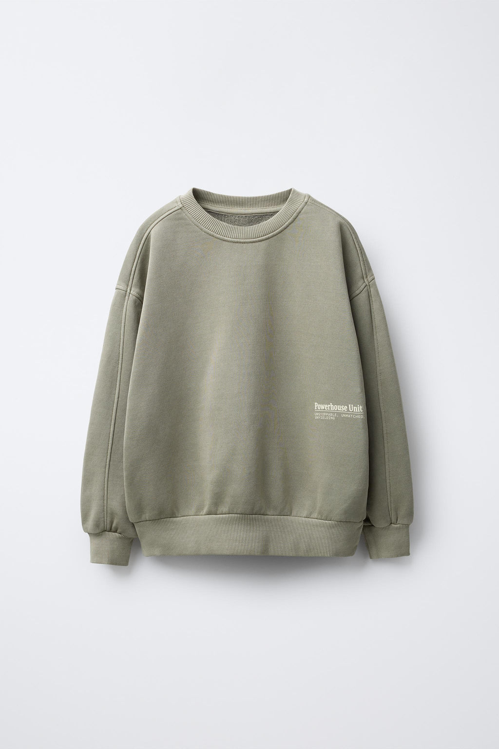 GARMENT-DYED SWEATSHIRT AND JOGGERS SET - Zara фото 2