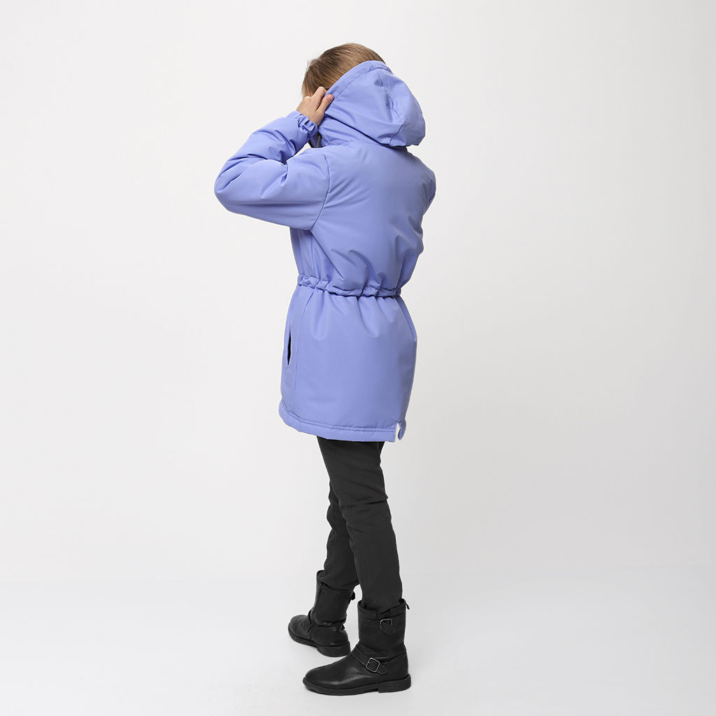 RODOS Куртка для девочки мембрана демисезон М-198 Ультрамарин  фото 33
