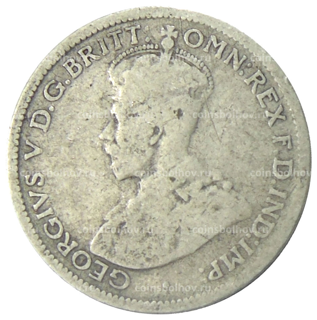 6 пенсов 1925 года Австралия
