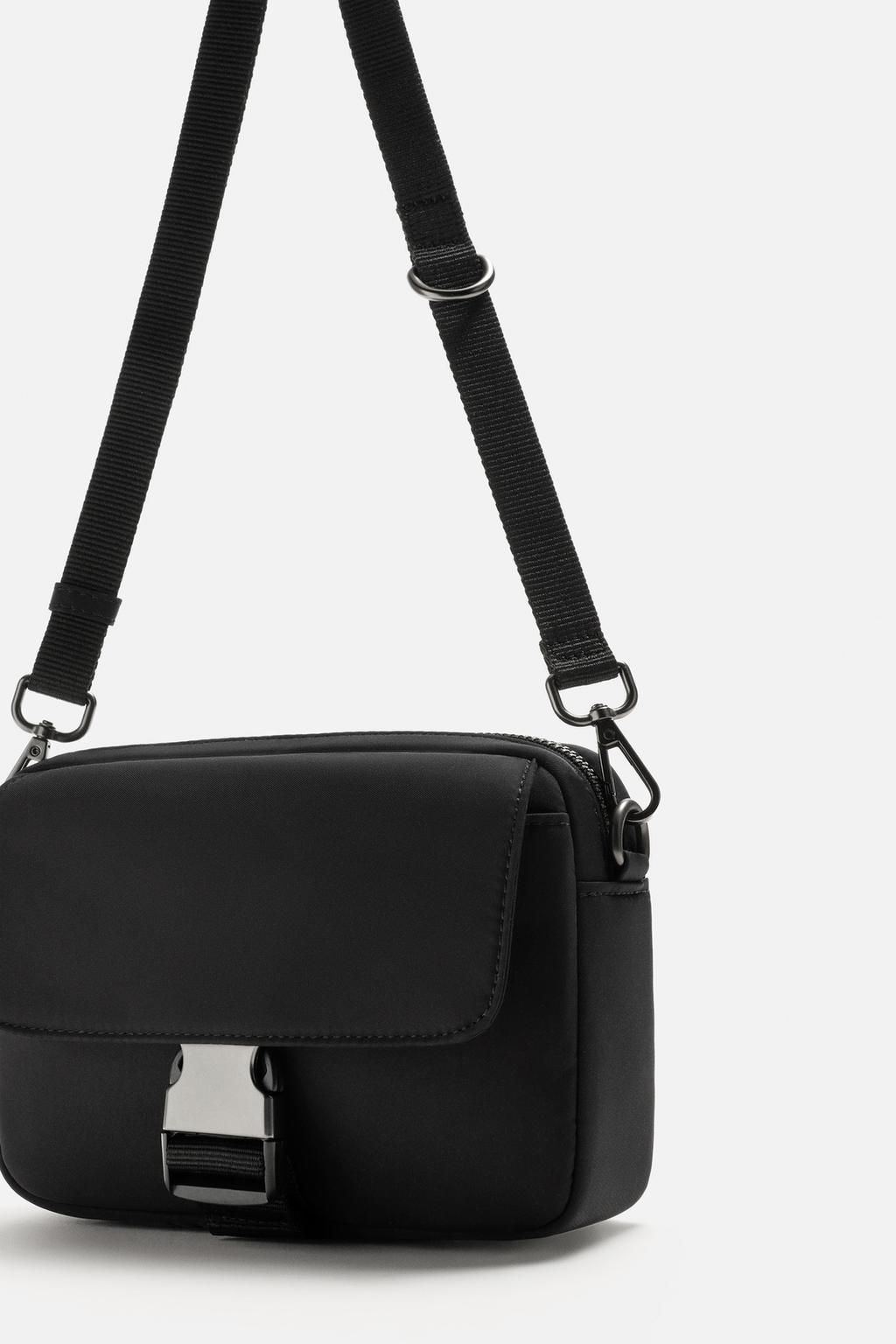 NYLON CROSSBODY BAG - Zara фото 11