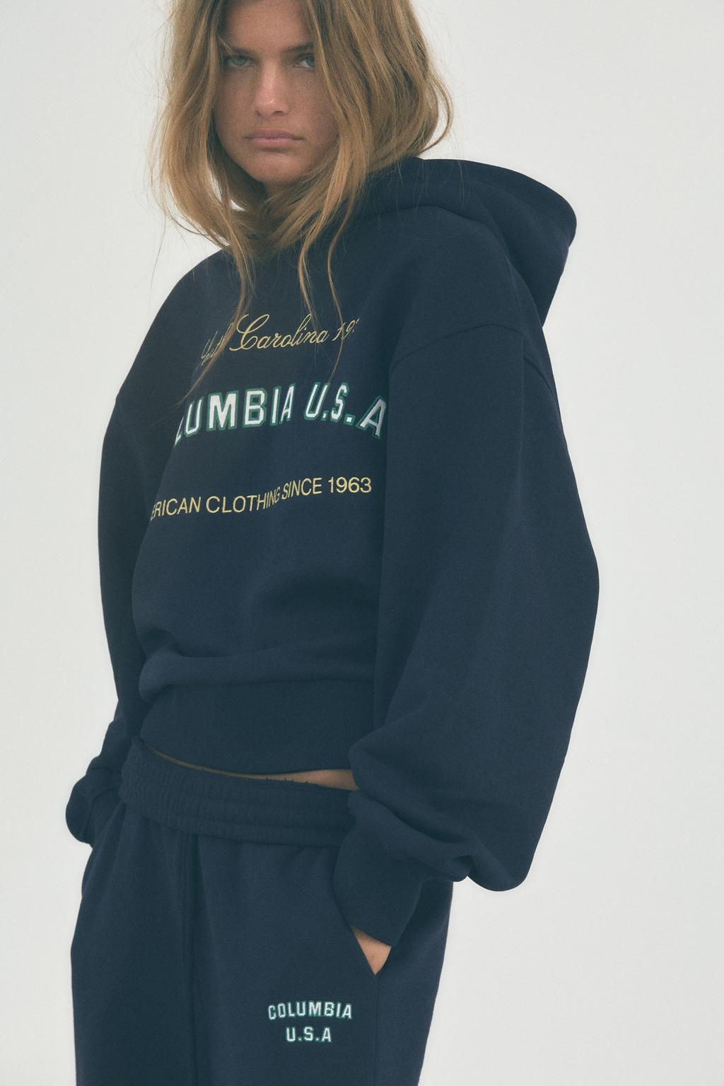 SLOGAN PRINT HOODIE - Zara фото 4