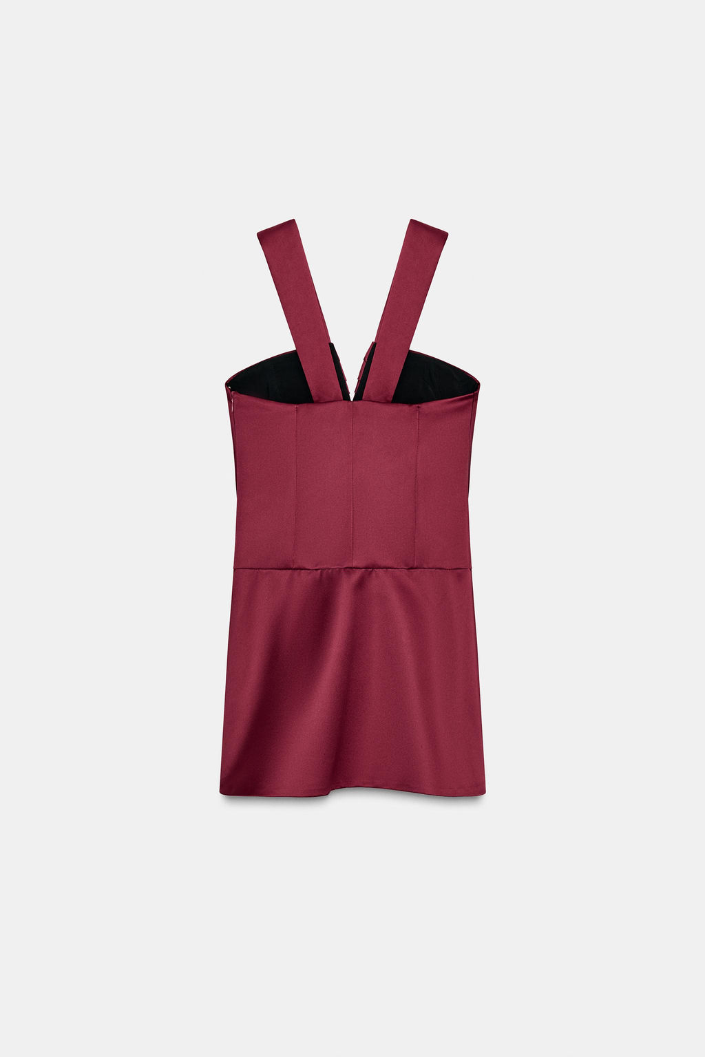 MINI DRESS WITH WAIST DETAIL - Zara фото 10