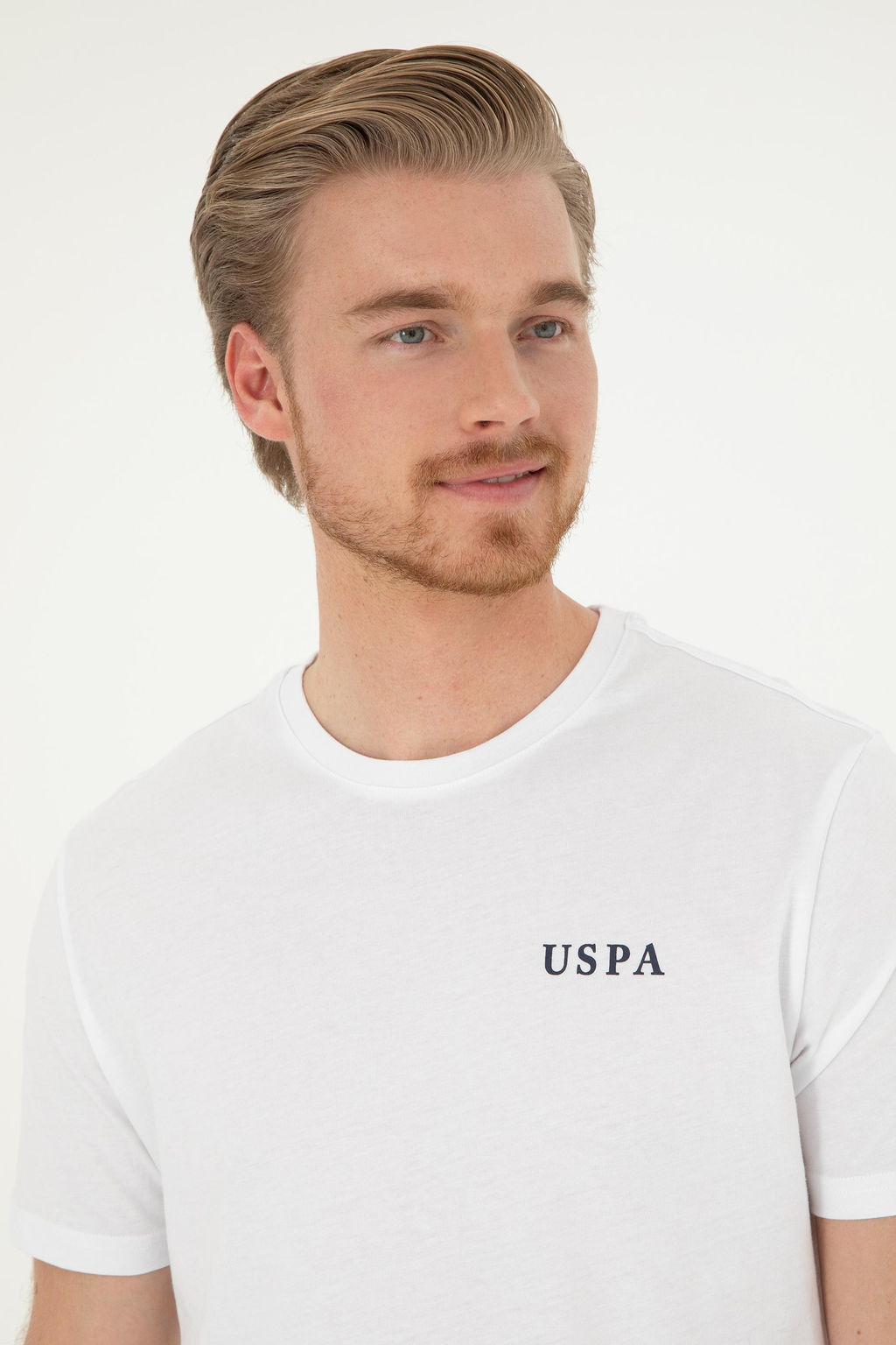 Мужская белая футболка Неожиданная скидка в корзине - U.s. polo assn фото 9