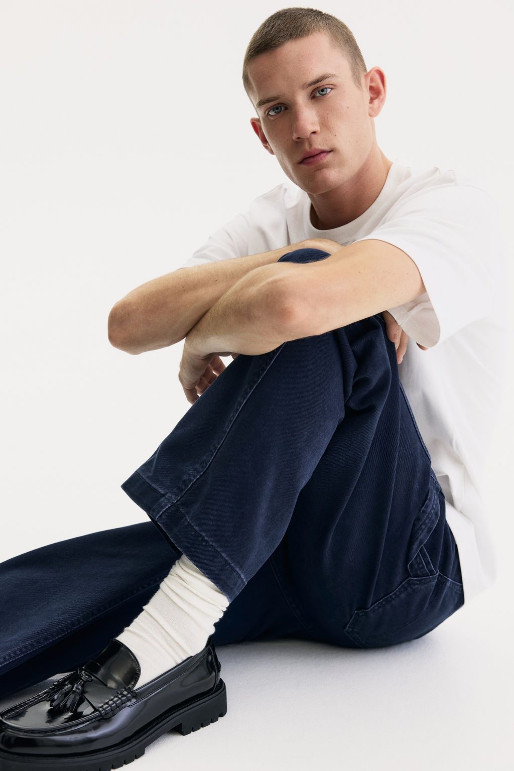 Pantal?n worker Relaxed Fit - H&m фото 7