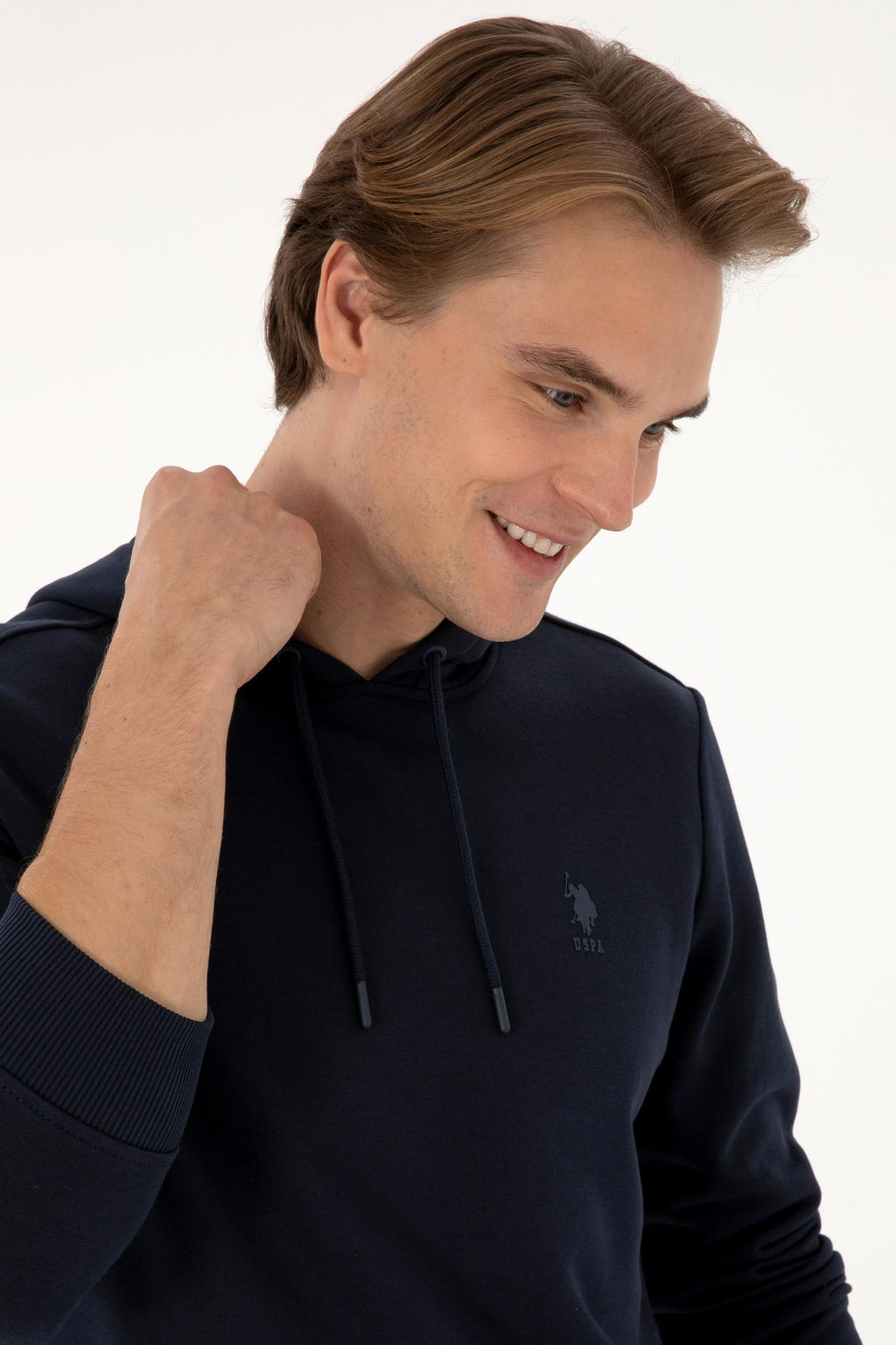 Erkek Lacivert Basic Sweatshirt Sepette S_rpriz _ndirim - U.s. polo assn фото 2