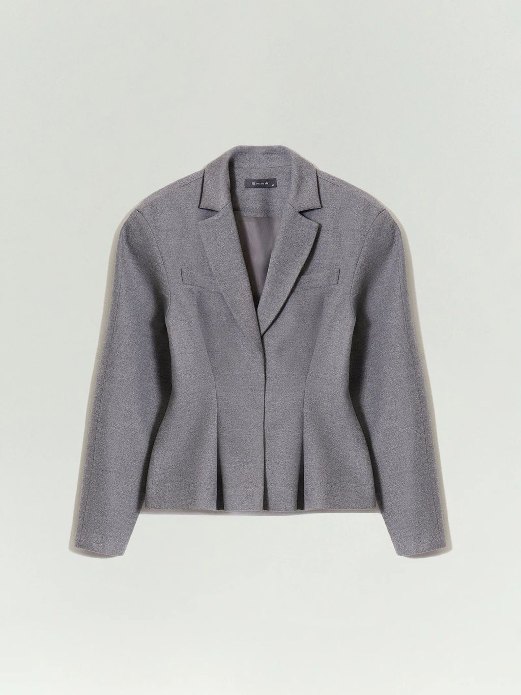 ЕМКА / Однобортный жакет с объемными плечами - Emka фото 6