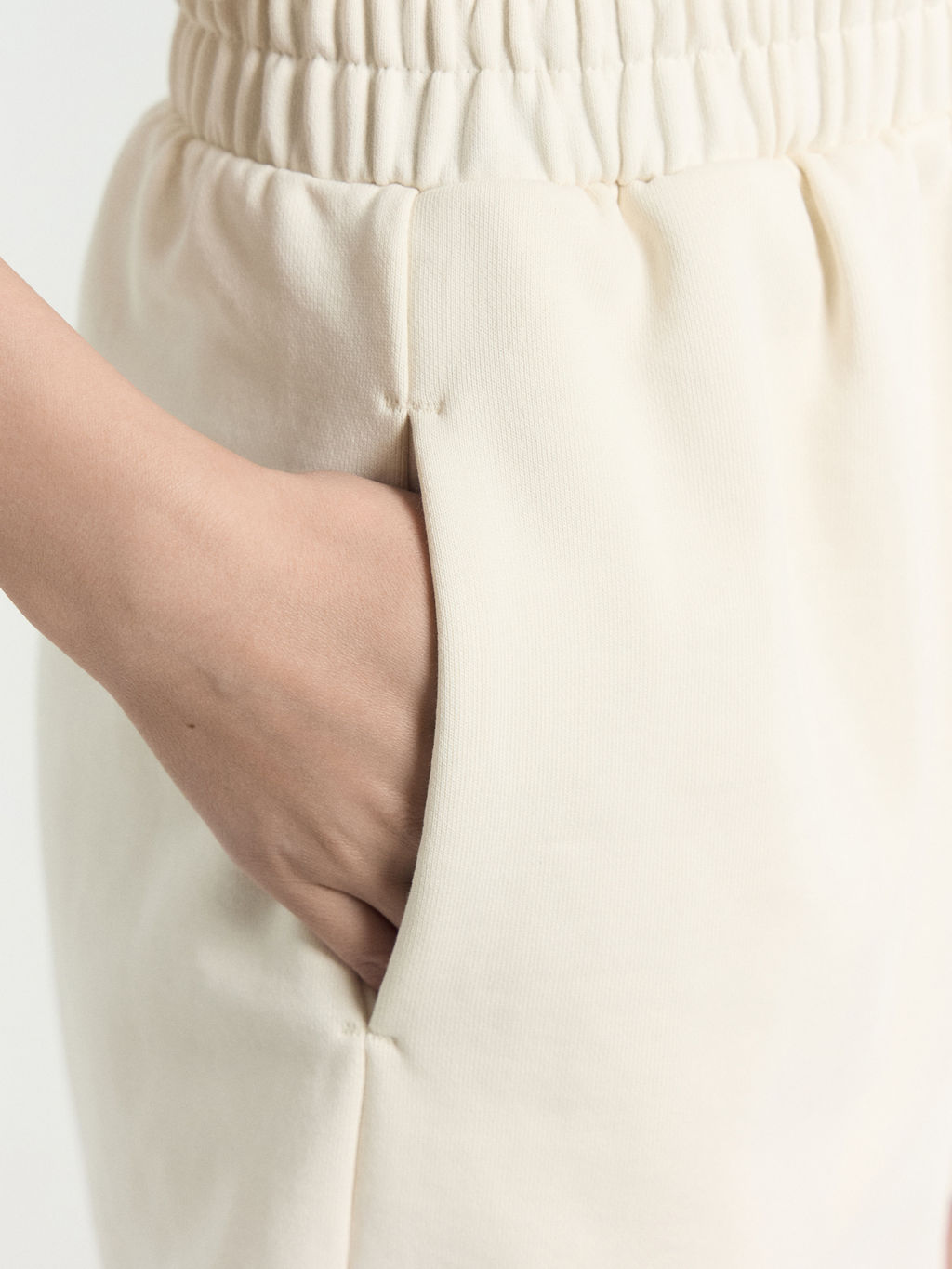 Шорты Mark Formelle из хлопка бежевый  фото 8