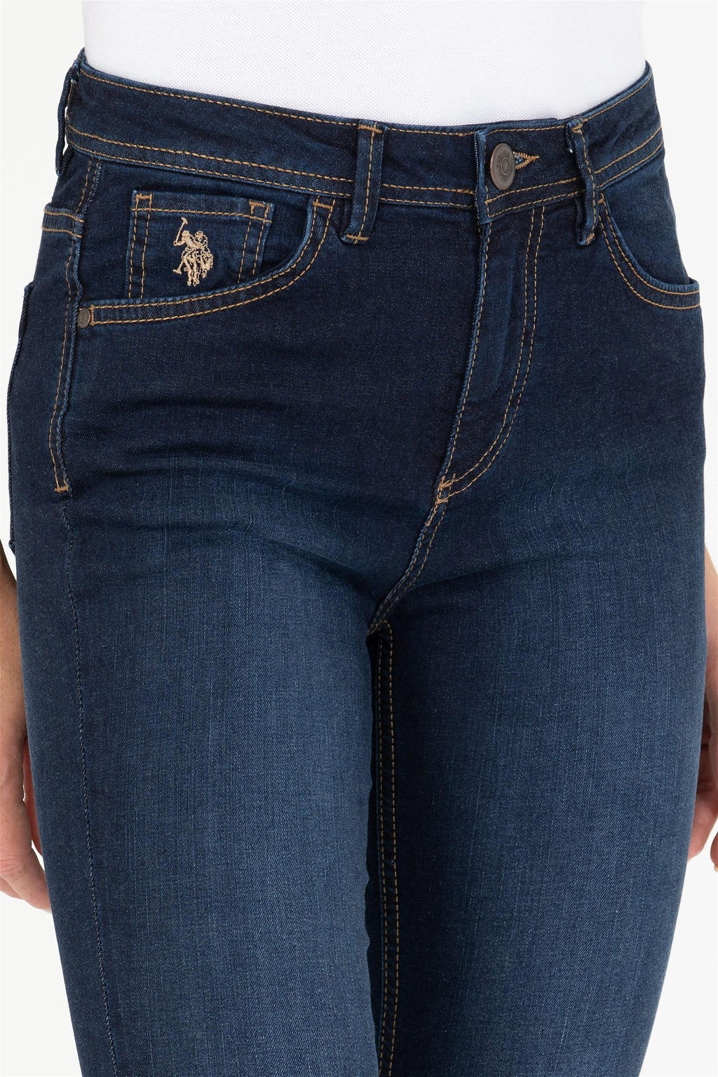 U. S. Polo Assn Женские темно-синие джинсовые брюки - U.s. polo assn фото 12