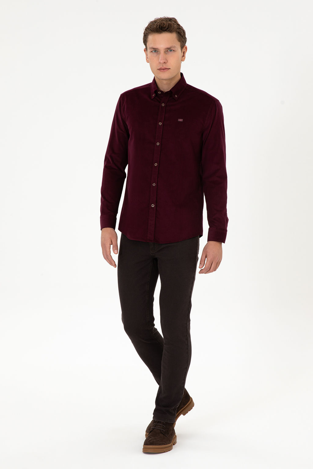 Erkek Bordo Uzun Kollu G_mlek - U.s. polo assn фото 11