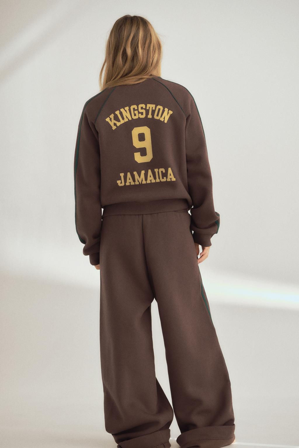 JAMAICA FLEECE TROUSERS - Zara фото 6