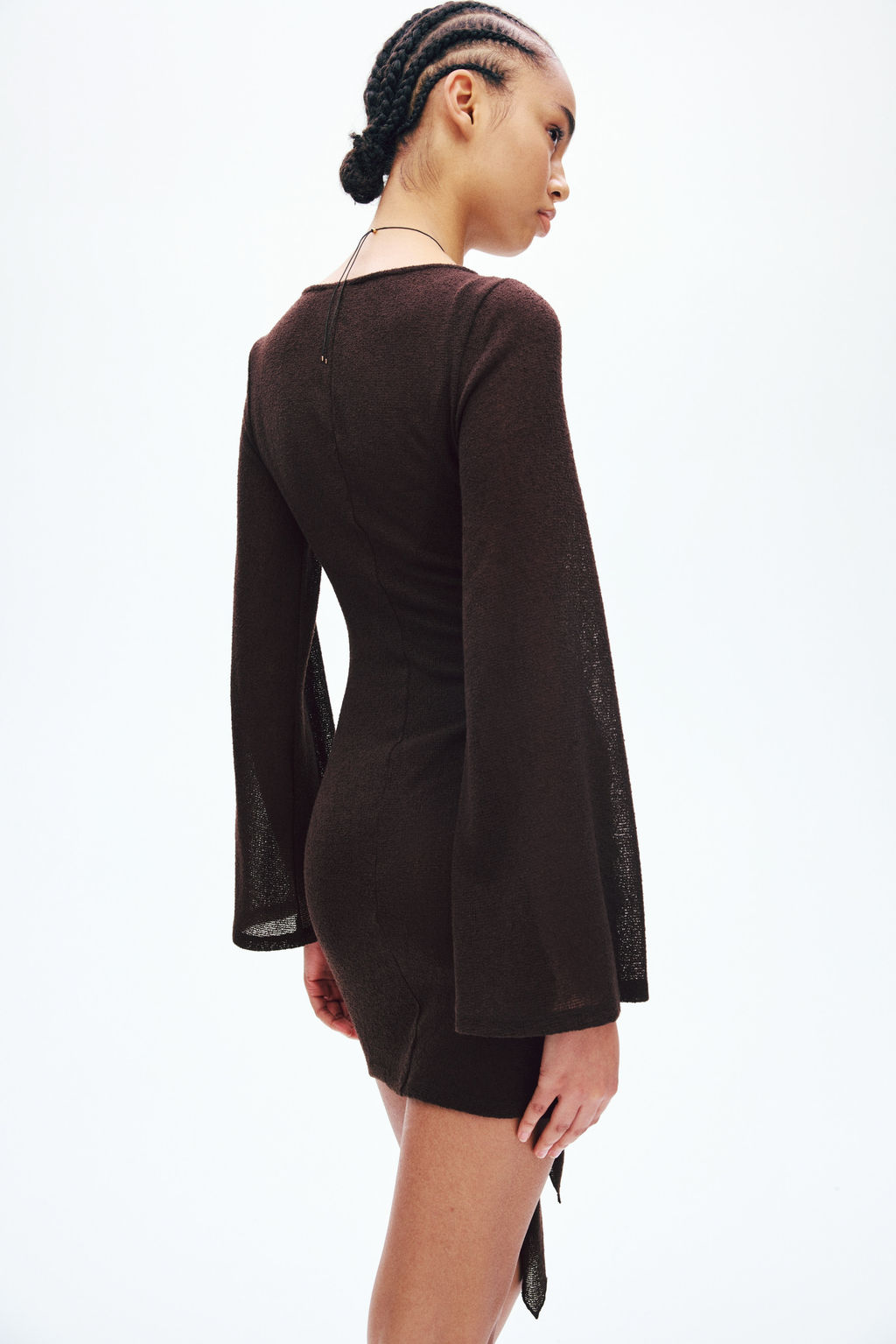 Vestido con lazada - H&m фото 4