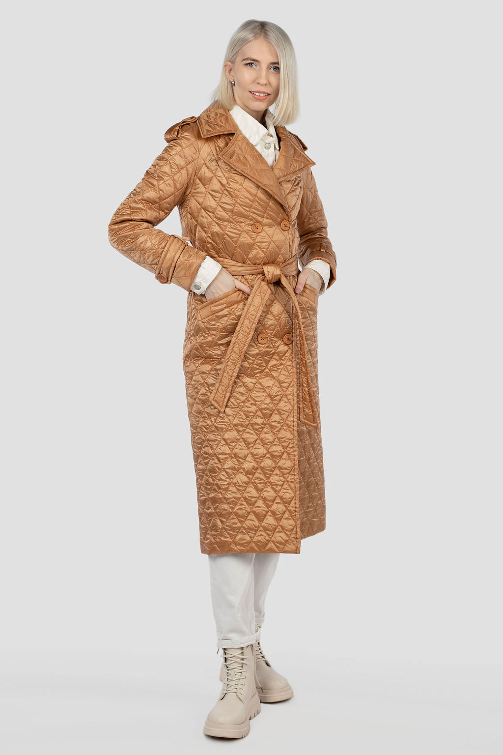 Пальто женское демисезонное - El podio фото 2