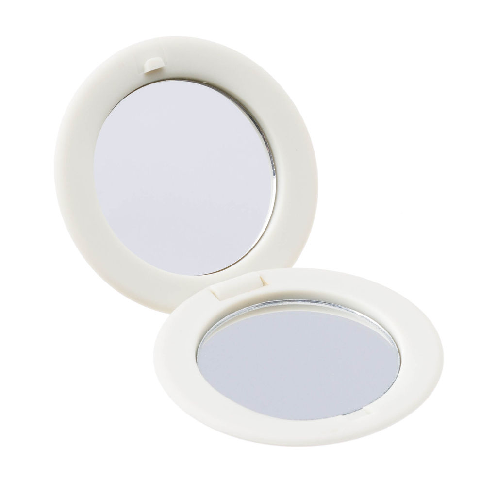Зеркало карманное круглое Прованс DEWAL BEAUTY DBPR2706Milk  фото 2