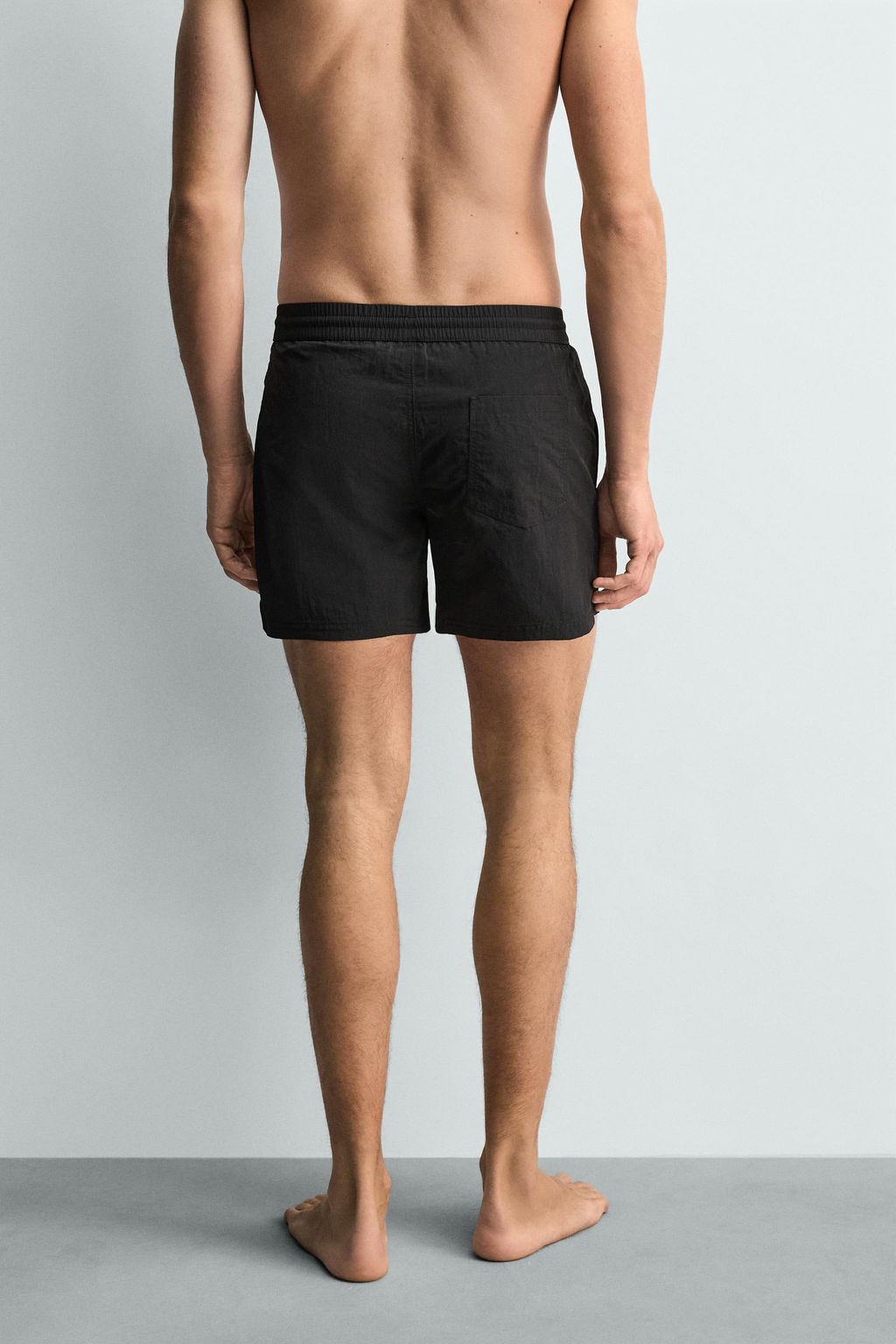 GEOMETRIC PRINT SWIMMING TRUNKS - Zara фото 7