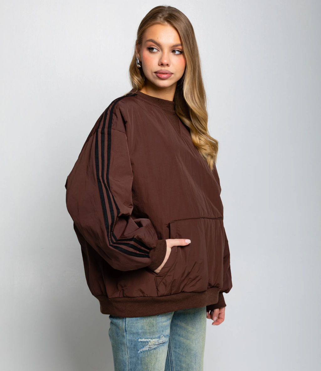 Свитшот #КТ25263, шоколадный - Dommod фото 2