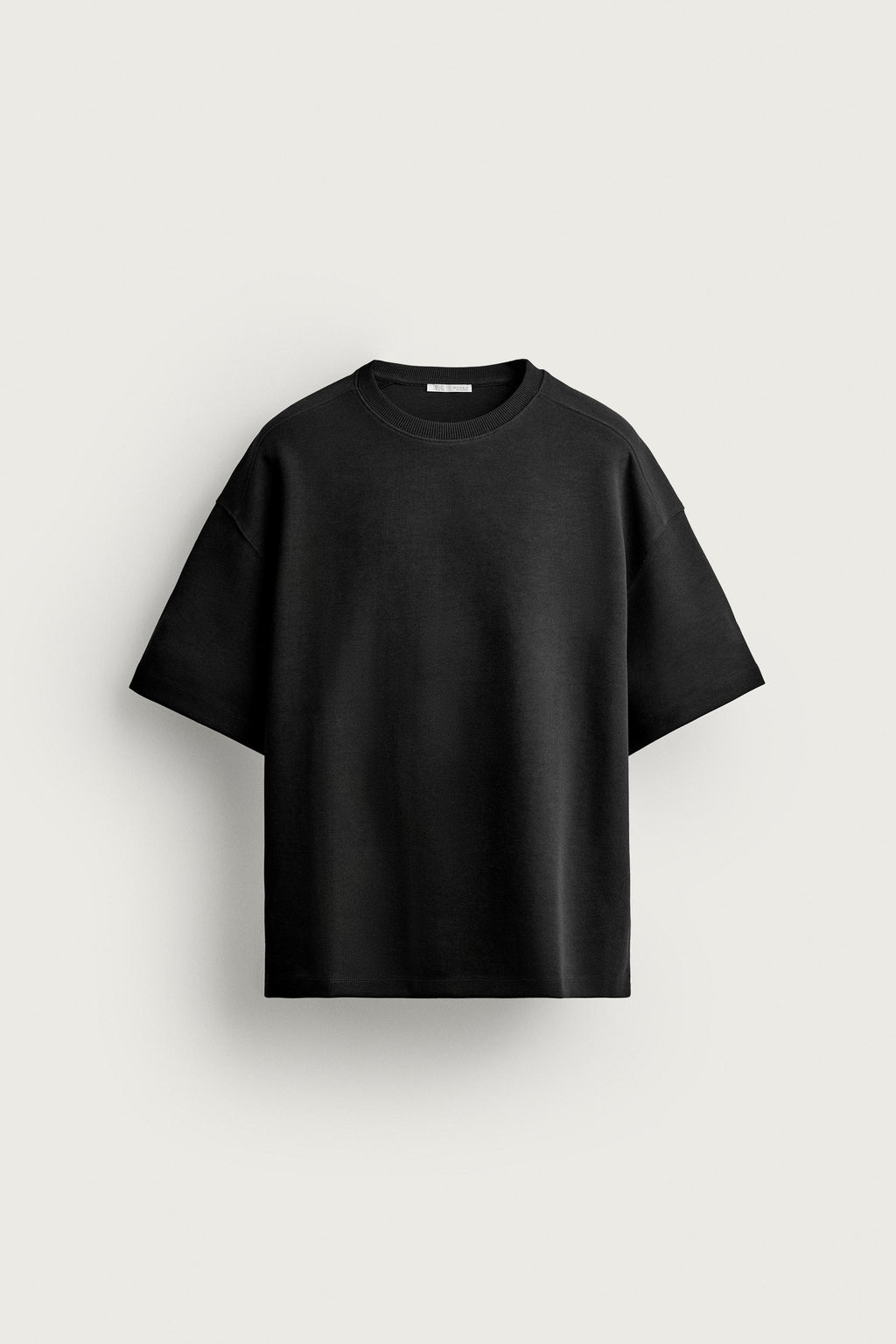 SUDADERA RELAXED FIT INTERLOCK / Negro - Zara фото 9