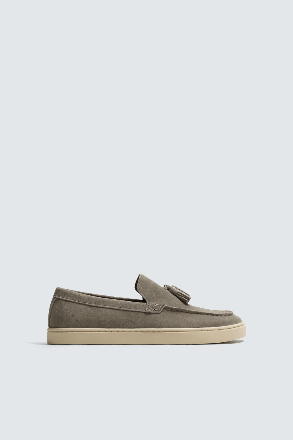 CASUAL LEATHER LOAFERS WITH TASSELS - Zara фото 4
