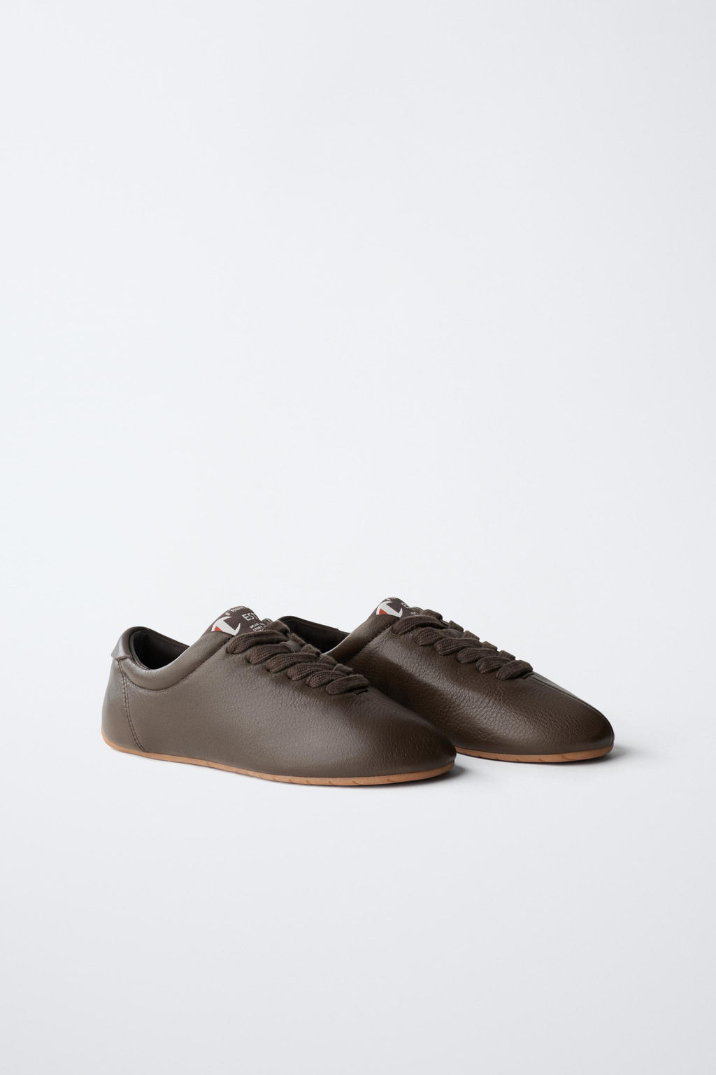 CHAMPION ® X ZARA LEATHER DERBY SHOES  фото 2
