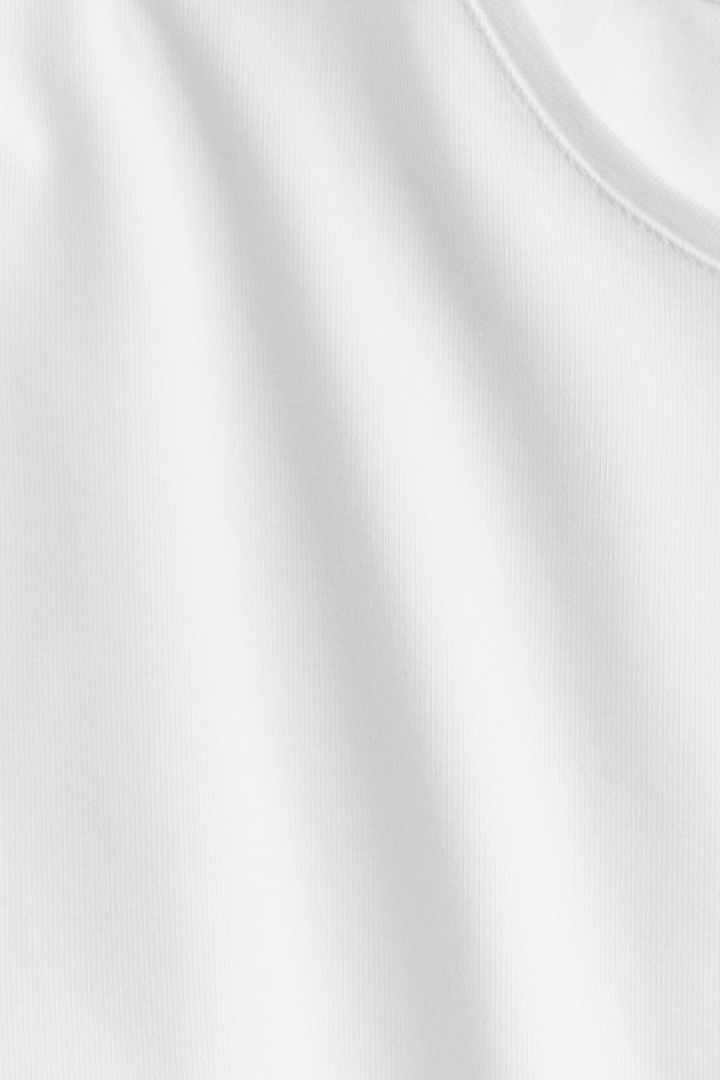 Fitted cotton top - H&m фото 5