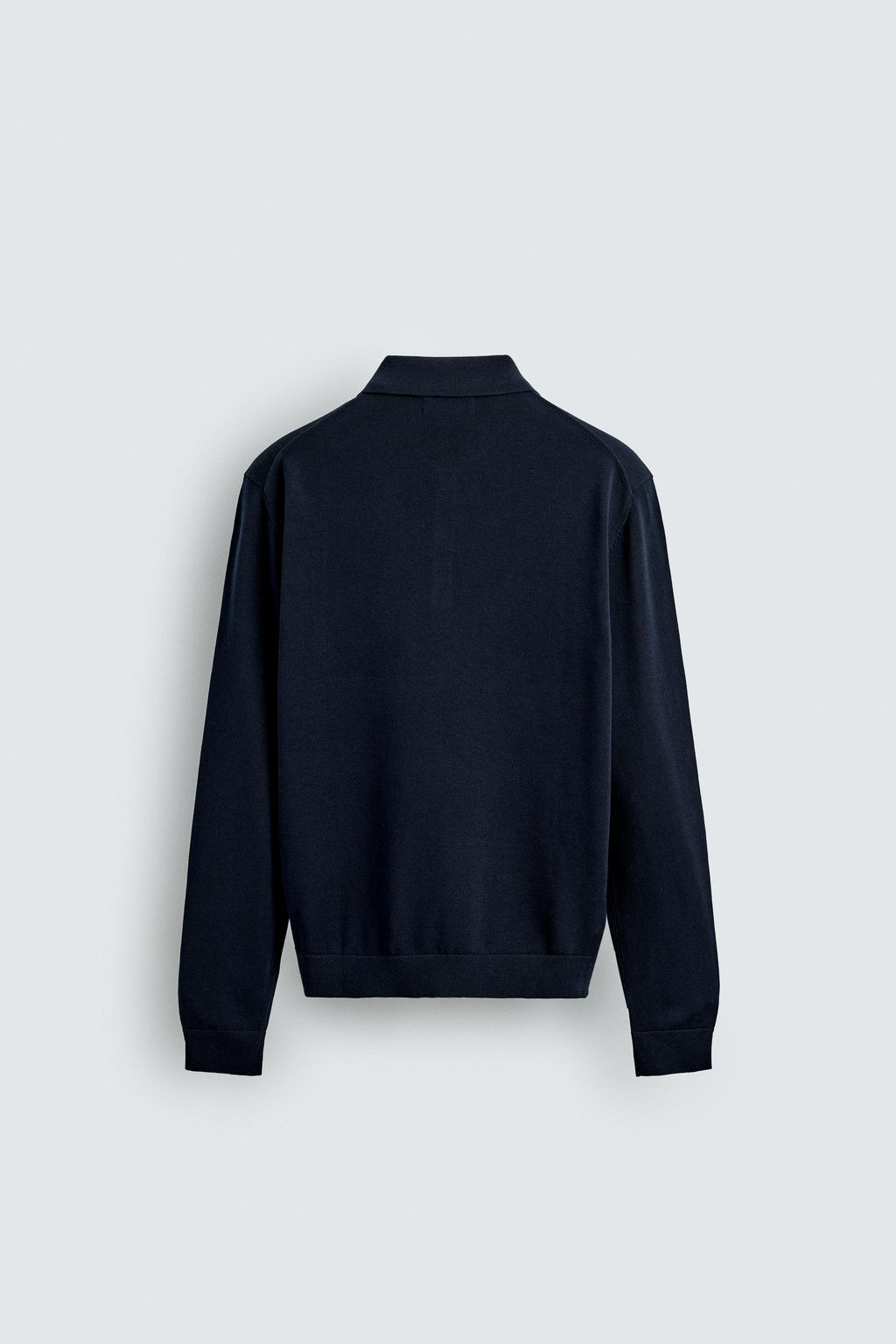 RELAXED FIT KNIT POLO SHIRT - Zara фото 8